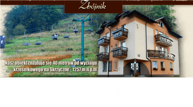 POKOJE GOŚCINNE ZBÓJNIK