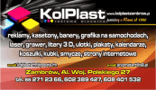 Producent Reklamy Drukarnia Pieczątki   Pracownia Plastyczna "KOLPLAST" Wojciech Wróblewski