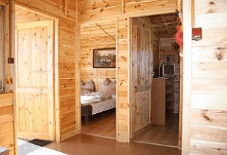 domki nad jeziorem Złota Rybka