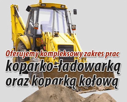 Usługi transportowe,wykopy