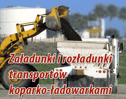 Usługi transportowe,wykopy