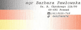 Pawłowska Barbara Tłumacz Przysięgły Języka Niemieckiego