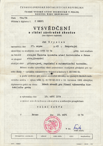 Jan Krysiak. Tłumacz Przysięgły Języka Czeskiego