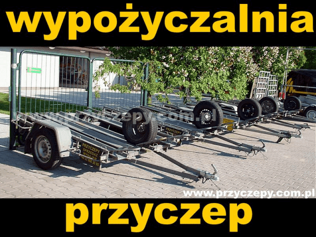 Wiro BP Wypożyczalnia przyczep, sprzedaż przyczep.