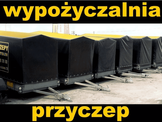 Wiro BP Wypożyczalnia przyczep, sprzedaż przyczep.