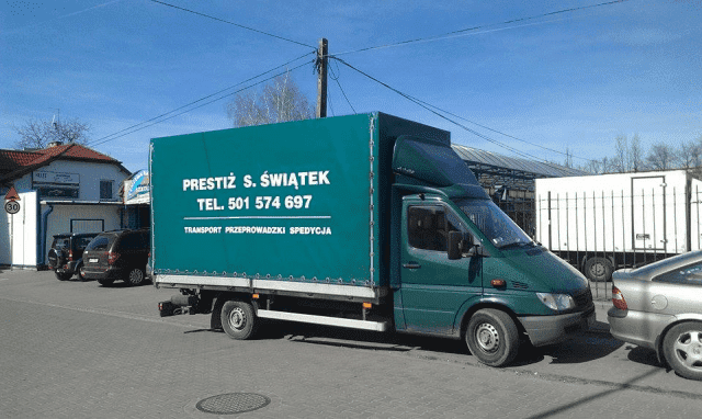 PRESTIŻ. Usługi transportowe, spedycja, przeprowadzki. Świątek S.