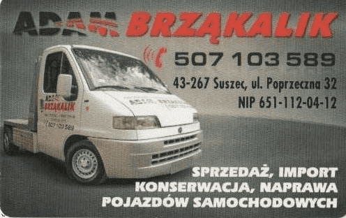 PHU Brząkalik Adam. Sprzedaż, import samochodów używanych, pomoc drogowa oraz naprawa!