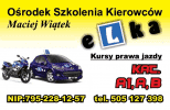 Ośrodek Szkolenia Kierowców "eLka" - Maciej Wiątek