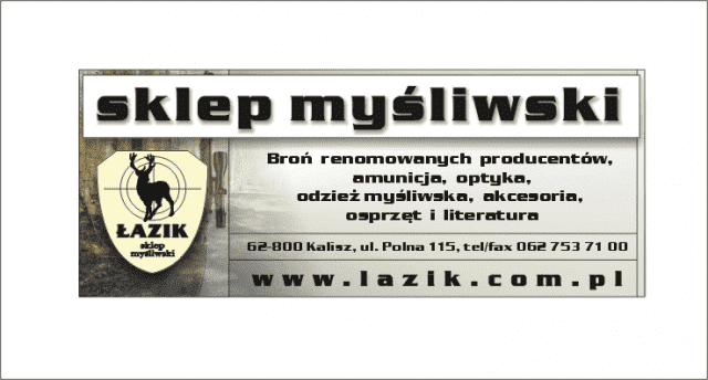 P.Łazik - Sklep Myśliwski -  Zakład Rusznikarski -         Autoryzowany Dealer Stihl i Viking