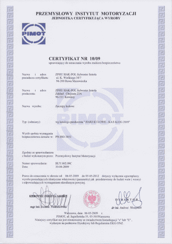 ZPHU HAK-POL Sylwester Imioła