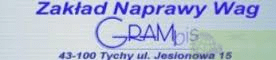 "GRAM-BIS" Zakład Napraw i Legalizacji Wag