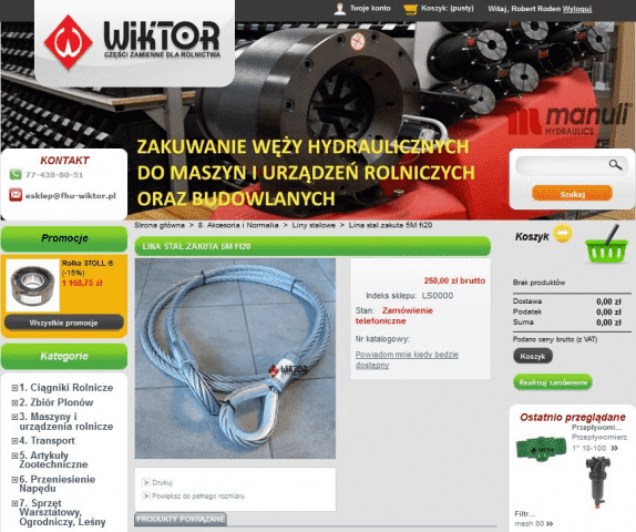  Firma Handlowo Usługowa WIKTOR - Barbara Hanko