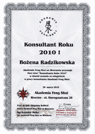 8sun Konsultacje Feng Shui