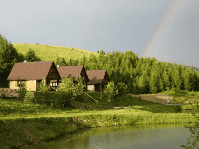 EL COYOTE Domki całoroczne z kominkiem