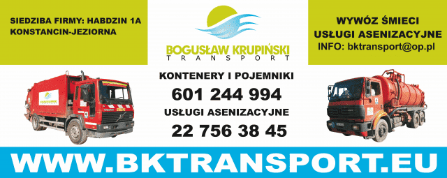 Bogusław Krupiński. Transport. Wywóz Nieczystości Płynnych i Stałych