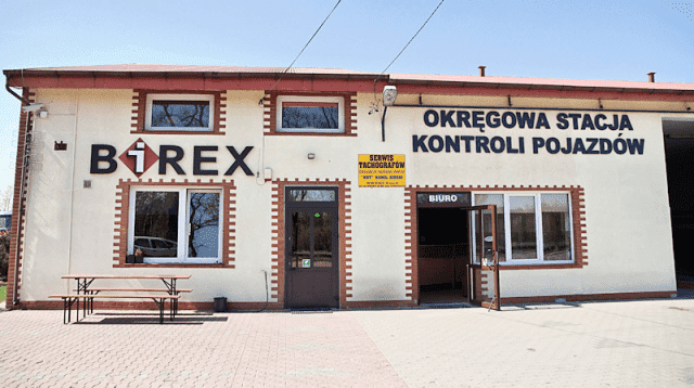 BIREX PHU Stacja kontroli pojazdów i serwis tachografów. Handel opałem. Materiały budowlane.