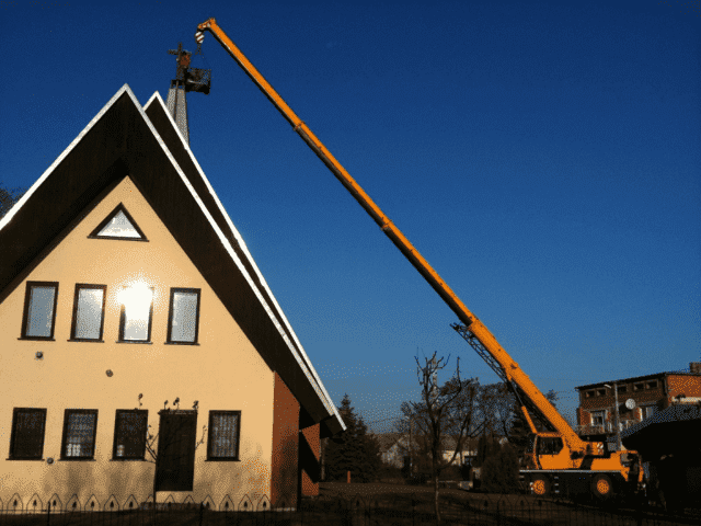 Usługi dźwigowe. Przemysław Binkowski.