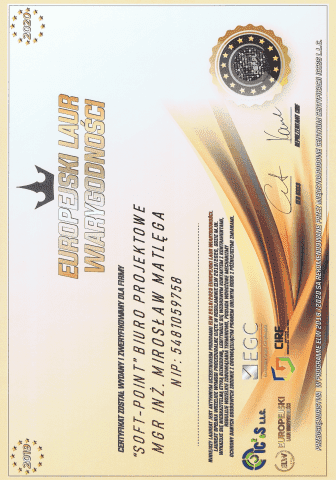  "Soft-Point" Biuro Projektowe mgr inż. Mirosław Matlęga