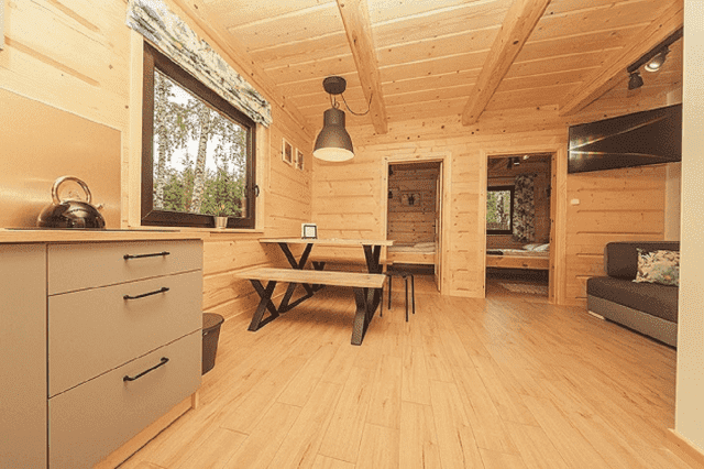 Chata Świerkowa w Okunince