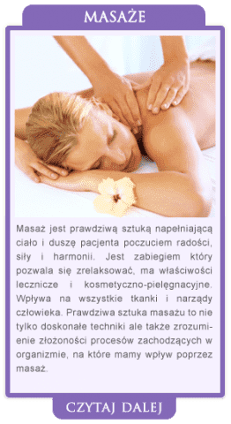 GABINET MASAŻU REFLEKSORYCZNEGO, TERESA BAGIŃSKA-KRASIŃSKA