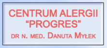 NIEPUBLICZNY SPECJALIST.ZAKŁAD OPIEKI ZDROWOTNEJ PRZYCHODNIA ALERGOLOGICZNA"ALERGIA" S.C.DANUTA MYŁEK,HALINA KAPOROWICZ