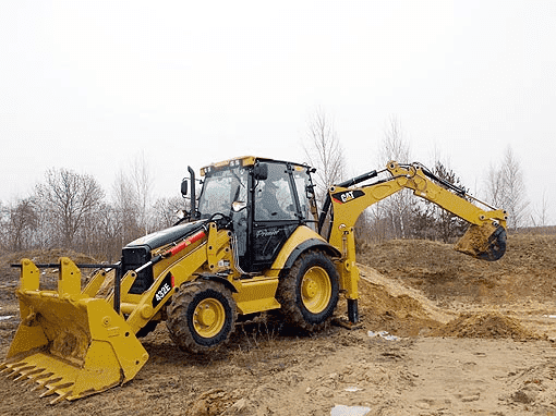 Usługi Koparko -ładowarką.  Roboty Ziemne "Zygbud" mgr inż. Zygmunt Juchniewicz
