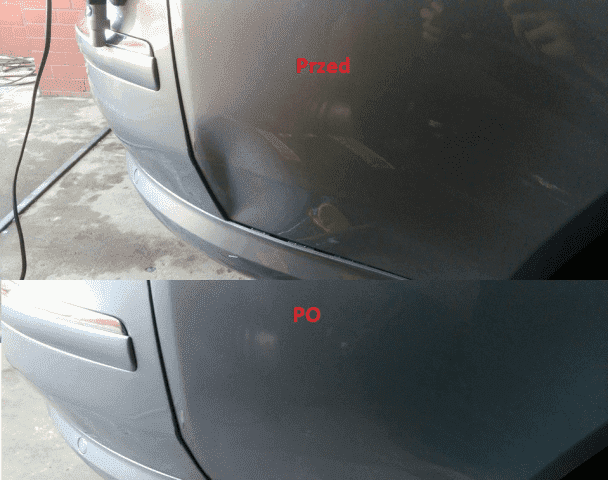 Blaszka-naprawa wgnieceń bez lakierowania