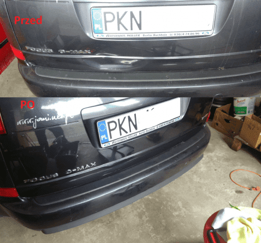 Blaszka-naprawa wgnieceń bez lakierowania