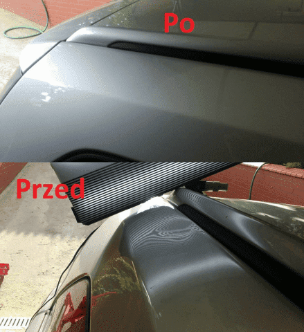 Blaszka-naprawa wgnieceń bez lakierowania