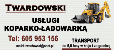  Usługi Koparko ładowarką i Transport Twardowski Kazimierz