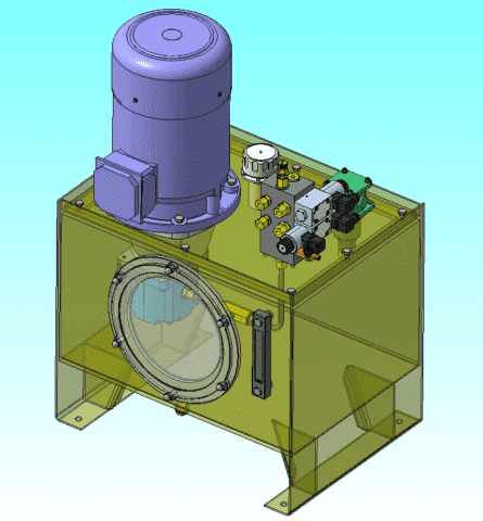MECHANICAL-PROJECT. Projektowanie, maszyny, hydraulika siłowa