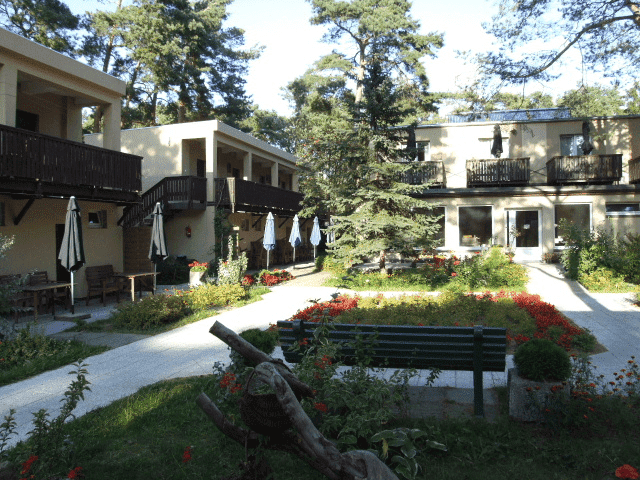 W Sosnowym Lesie. Ośrodek wczasowy.