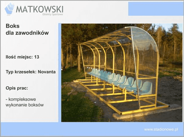 MATKOWSKI Obiekty Sportowe Tomasz Matkowski