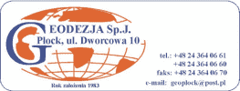 Biuro Pomiarów i Map "Geodezja" W. Laskowski, J. Kucharzak, Spółka Jawna