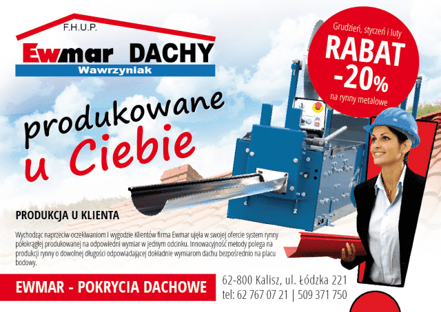 Ew-Mar Dachy FHUP Hurtownia materiałów dachowych