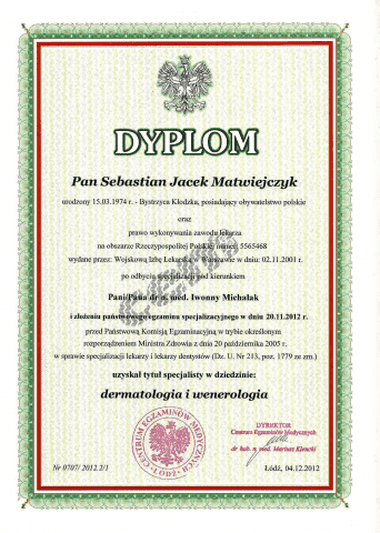 Indywidualna Praktyka Lekarska Sebastian Matwiejczyk