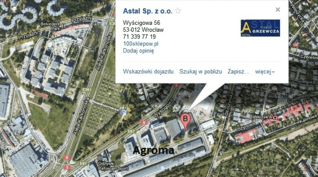 "ASTAL"EKSPORT-IMPORT SP.Z O.O.  Art. instalacyjno- sanitarne