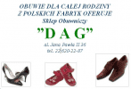 "Dag" S.C. Sklep Obuwniczo-Przemysłowy Dariusz Jędras Grzegorz Wiśniewski
