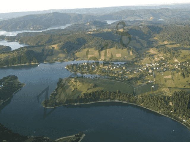 domki blisko jeziora,plaża,ryby