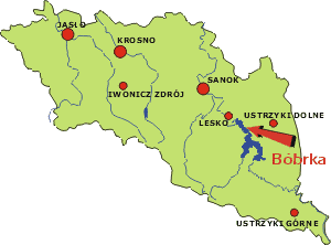 Dom Twórczy Legraż w Bóbrce koło Soliny 
