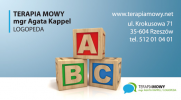Logopeda. Agata Kappel. Terapia Mowy.